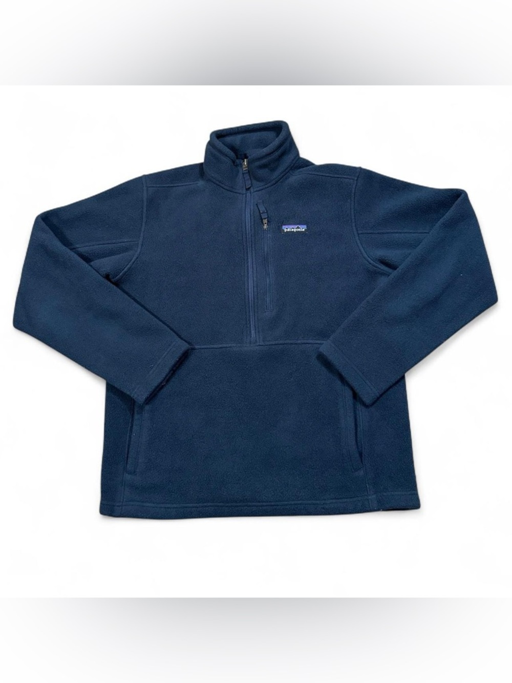 Patagonia Men’s‎ Navy Marsupial Half Zip Pullover Fleece Jacket Size Small